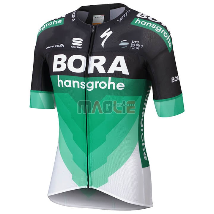 Maglia Bora Manica Corta 2018 Verde - Clicca l'immagine per chiudere